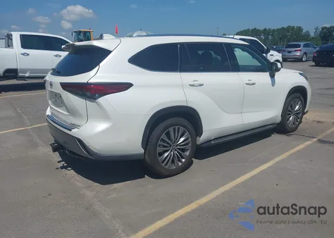 2021 Toyota Highlander Platinum from USA, damaged, VIN 5TDFZRAH8MS072608